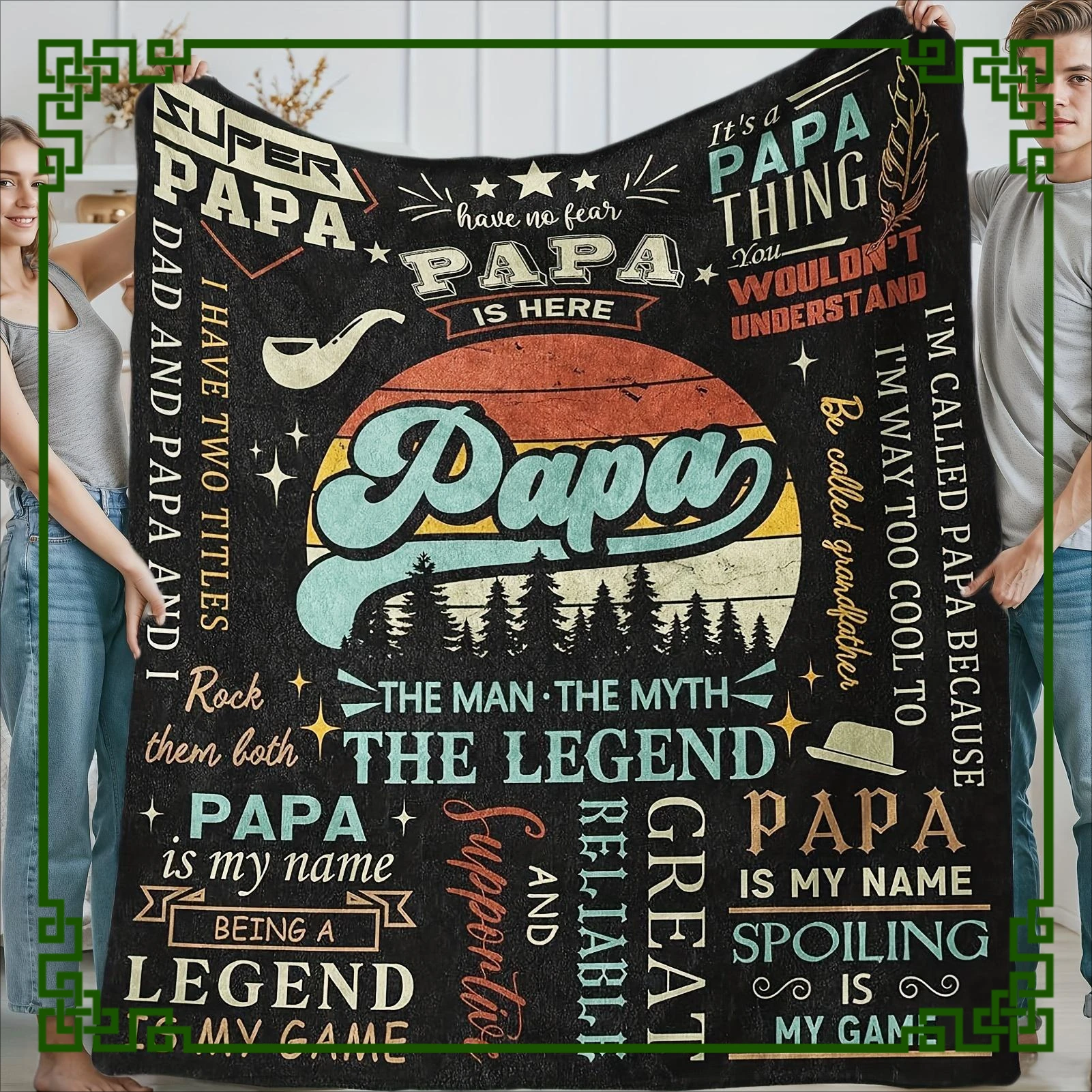 

Word Patterns for My Boyfriend Soft Comfortable Blankets for Bed, Sofa, Travel, Camping, Blankets for Family Birthday Gifts