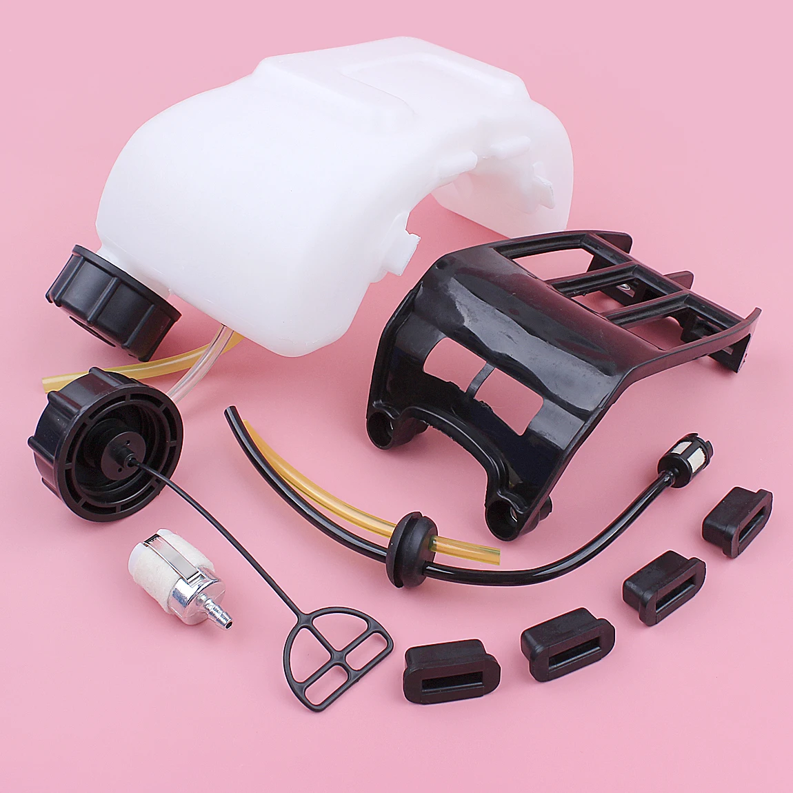 Fuel Tank Guard Cap Filter Line Rubber Mounting Kit For Honda GX35 GX35NT HHT35S Lawn Mower Engine Parts Blower Gasoline mower