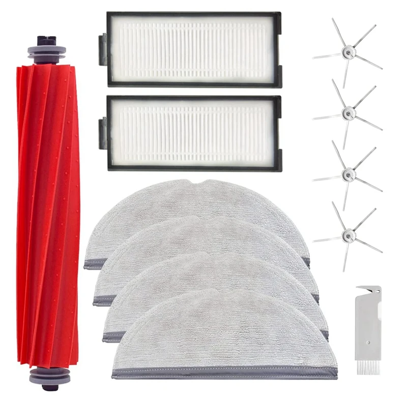 Ersatzteile Rollen bürste Seiten bürsten Hepa Filter für Roborock Q7Max Q7Max Roboter Staubsauger Zubehör