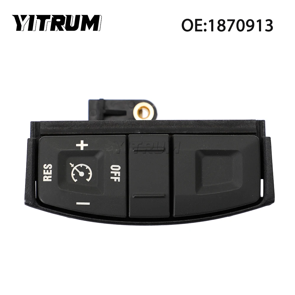 

YITRUM 1870913 1486283 New Car Steering Wheel Switch Module Power Switch Button For Scania R-Series