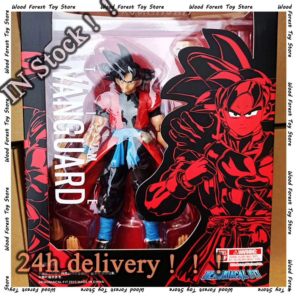 

In Stock Demoniacal Fit Dragon Ball Son Goku Action Figure Goku Time and Space Vanguard Figure Time and Space Rang Custom Toys