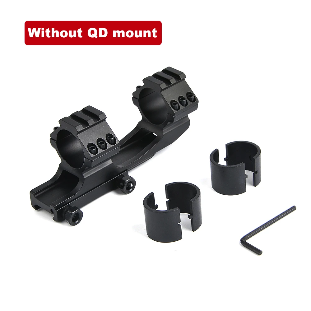 Tactical 25.4mm 30mm Scope Ring Mount Quick Release One Piece Scope Mount 1