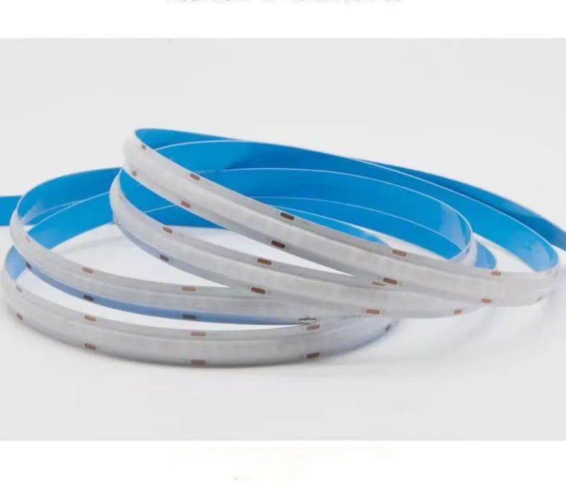 DC12V RGB COB LED Strip 756LEDs/m High Density Flexible FOB COB Linear Led Lights Tape for Indoor Decoration Lighting