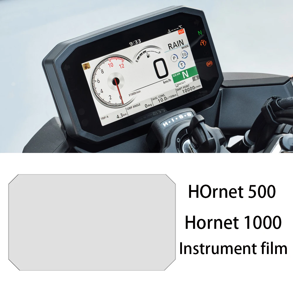 

For HONDA Hornet 1000 Motorcycle Scratch Cluster Protection Instrument Films HORNET 500 Dashboard Screen Protective Accessories