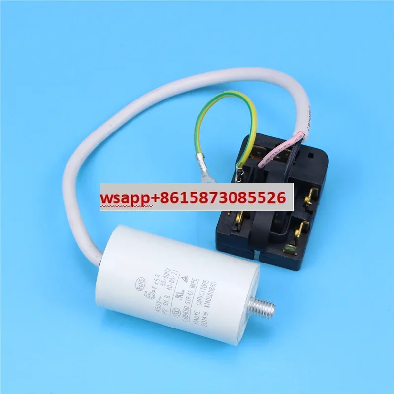 5Pcs Refrigerator Capacitor Original Refrigerator Freezer Starter/6sp9015/+ 5UF Electric