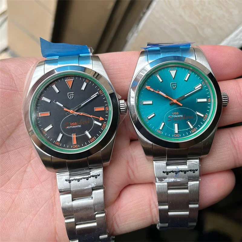 

PAGANI DESIGN 2026 New Blue Men's Mechanical Watches Luxury Sapphire Glass Automatic Watch For Men NH35A Stainless Steel Clock