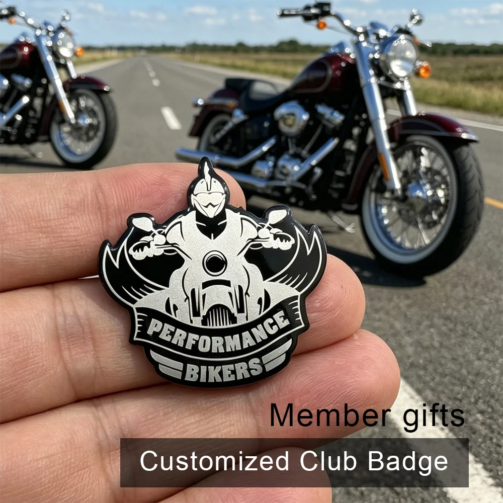 

Custom Metal Pin Custom Logo Badge Personalized School Brooch Customized Pattern Motorcycle Biker Lapel Pin DIY Custom Jewelry