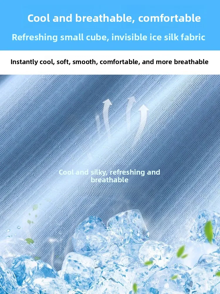 Pantaloni a gamba larga in seta di ghiaccio taglie forti Pantaloni estivi da donna vestibilità ampia a vita alta taglio dritto sensazione di freschezza Pantaloni sportivi Qui Dry