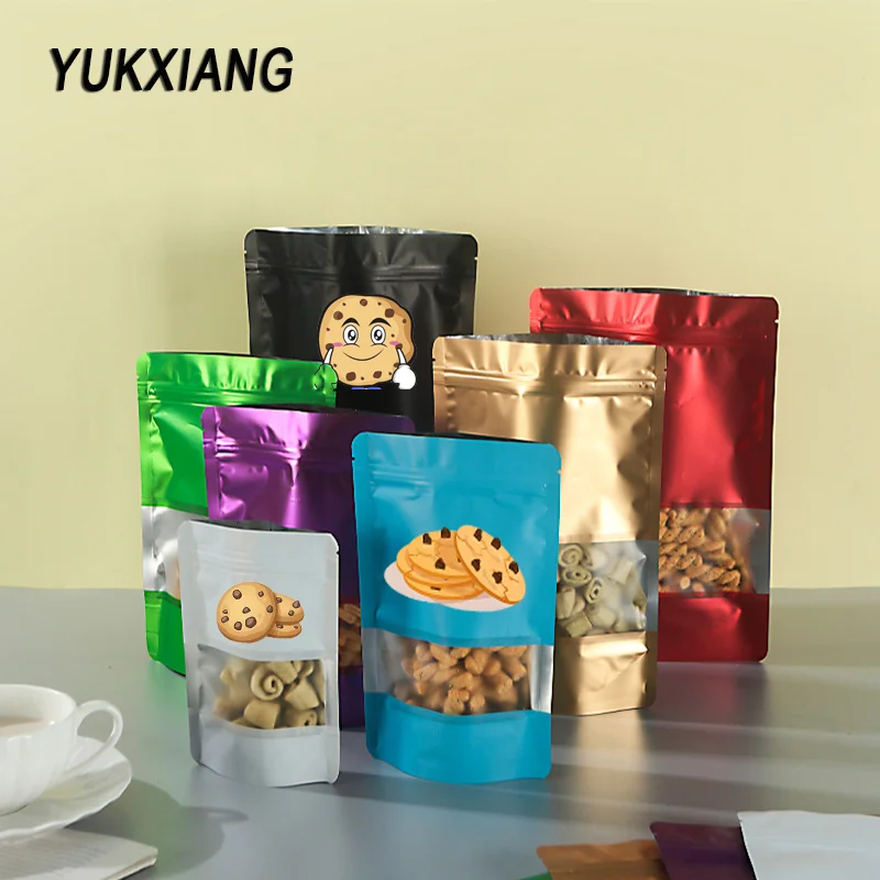 Xmas Food Snacks - Stand up Borsa a chiusura lampo