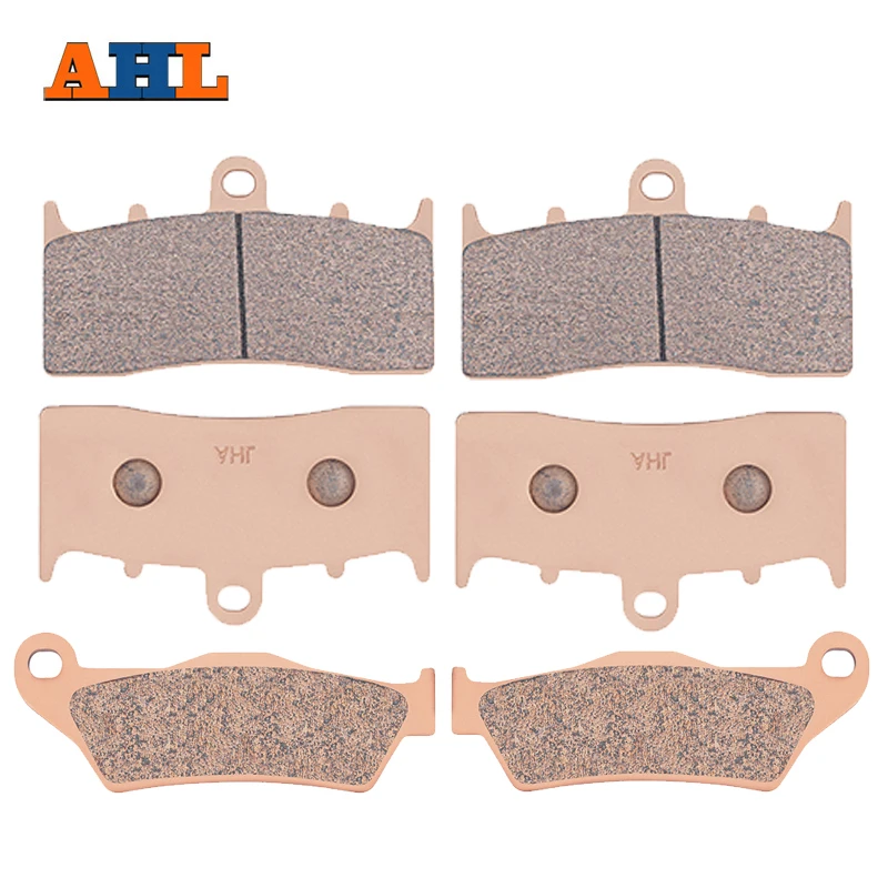 AHL Motorcycle Front and Rear Brake Pads for BMW R1150R R 1150 R Rockster / Edition 80 2003-2005 Sintered Brake Pads motobike