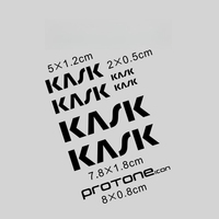 KASK ICN Helmet Sticker Bike Reflective Sticker Road Bike Front Fork Handlebar Waterproof Decorative Decals Cycling Accessories