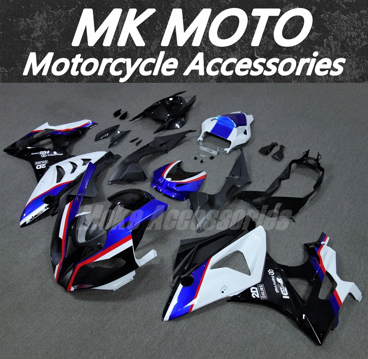 

Motorcycle Fairings Kit Fit For S1000rr 2009 2010 2011 2012 2013 2014 Bodywork Set Black Blue White