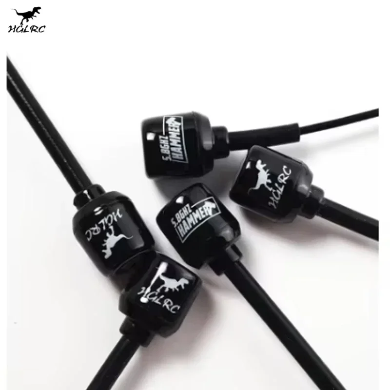 HGLRC 미니 해머 FPV 안테나, RC FPV 프리스타일 드론용, VTX FPV 고글 DIY 부품, 87mm 5.8G 2.5DB