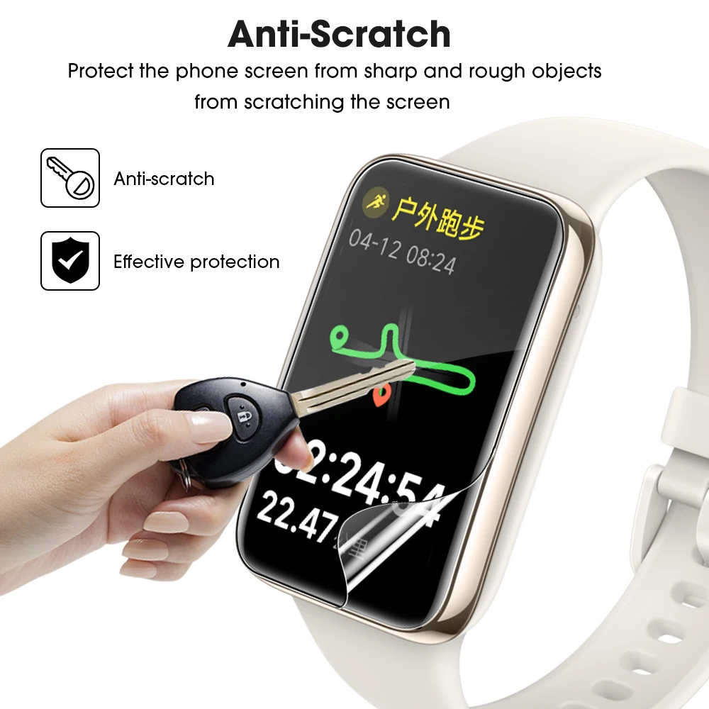 Soft Screen Protectors For Xiaomi Mi Band 7 Pro 7Pro Full Coverage Hydrogel Film For Xiaomi Band 7 Pro Smart Band Accessories