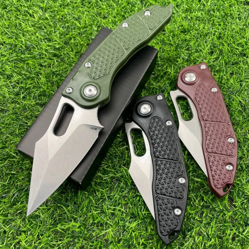 Folding Knife Nylon Handle M390 Blade Outdoor Hunting Camping Hiking EDC Pocket Knife survival knife