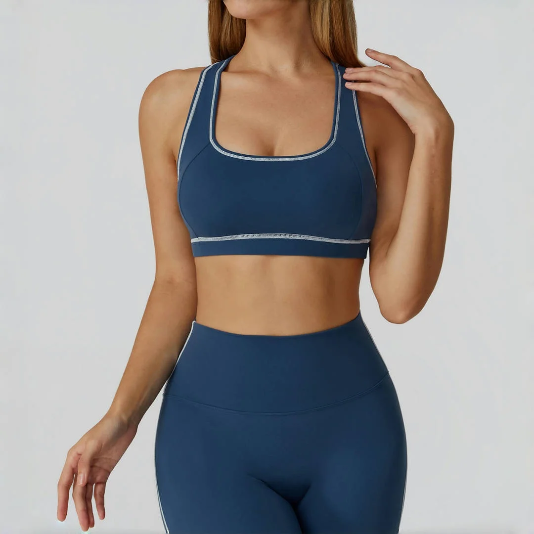 

Спортивный бюстгальтер для йоги с цветными блоками, красивая спина, спортивный жилет с пуш-ап, сексуальный бюстгальтер для йоги для бега на открытом воздухе, тренажерного зала