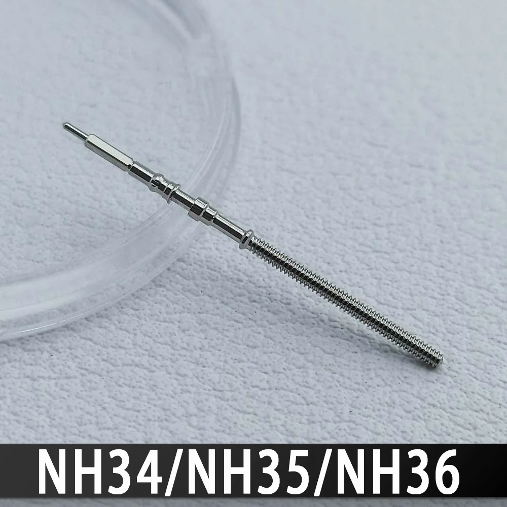 5Pcs/10Pcs Movement Watch Steel Stem Crown Kit Watch Parts For NH35 VK63 Miyota8215 ST2505 Movement Watch Stem Spare Parts High