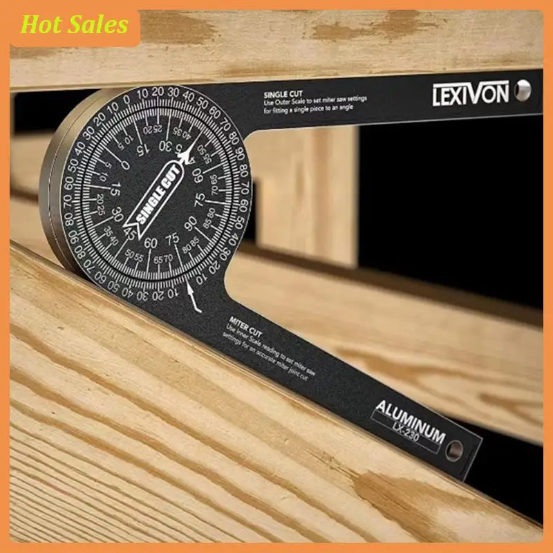 

AA05 360 Degree Horizontal Protractor DIY Angle Ruler Positioning Angle Measuring Instrument