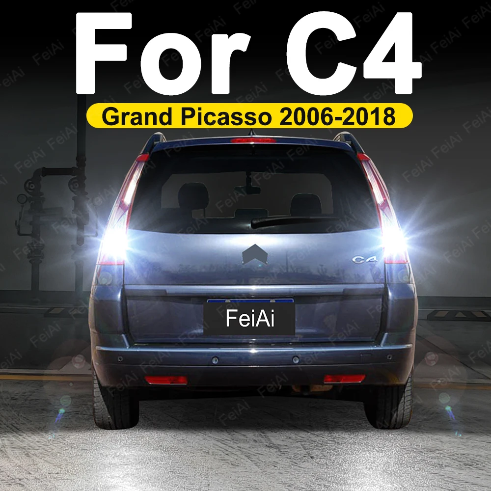 

LED Reverse Lights For Citroen C4 Grand Picasso 2006 2007 2008 2009 2010 2011 2012 2013 2014 2015 2016-2018 Tuning Accessories
