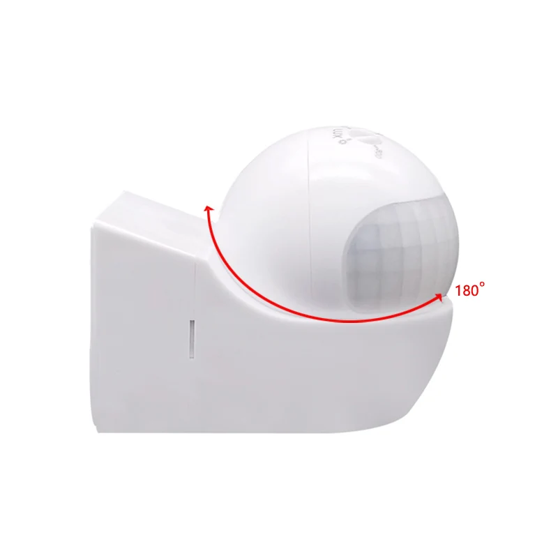 Motion Sensor 180 Degree Rotating Outdoor Timer Light Switch 110v~230v Motion Detector Automatic Infrared PIR Sensor