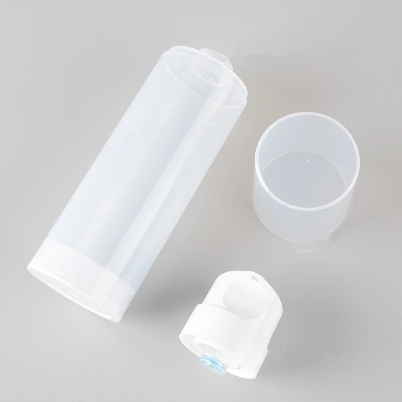 50 ชิ้น 150 มิลลิลิตรขวดสูญญากาศเปล่าเดินทางภาชนะบรรจุเครื่องสำอางโลชั่นขวดปั๊มขวดครีมบำรุงผิวหน้าขวดสุญญากาศเครื่องมือดูแลผิว