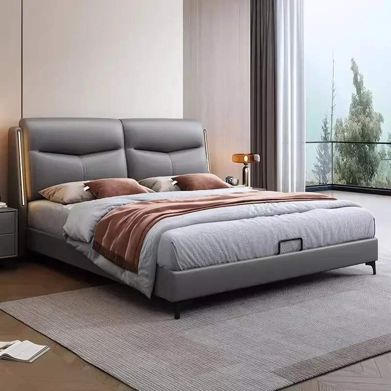 

Современная двуспальная мебель для гостиной King Size 180x200 см, каркасы королевы, двуспальная кровать, роскошная домашняя свадебная кровать для сна, изголовье