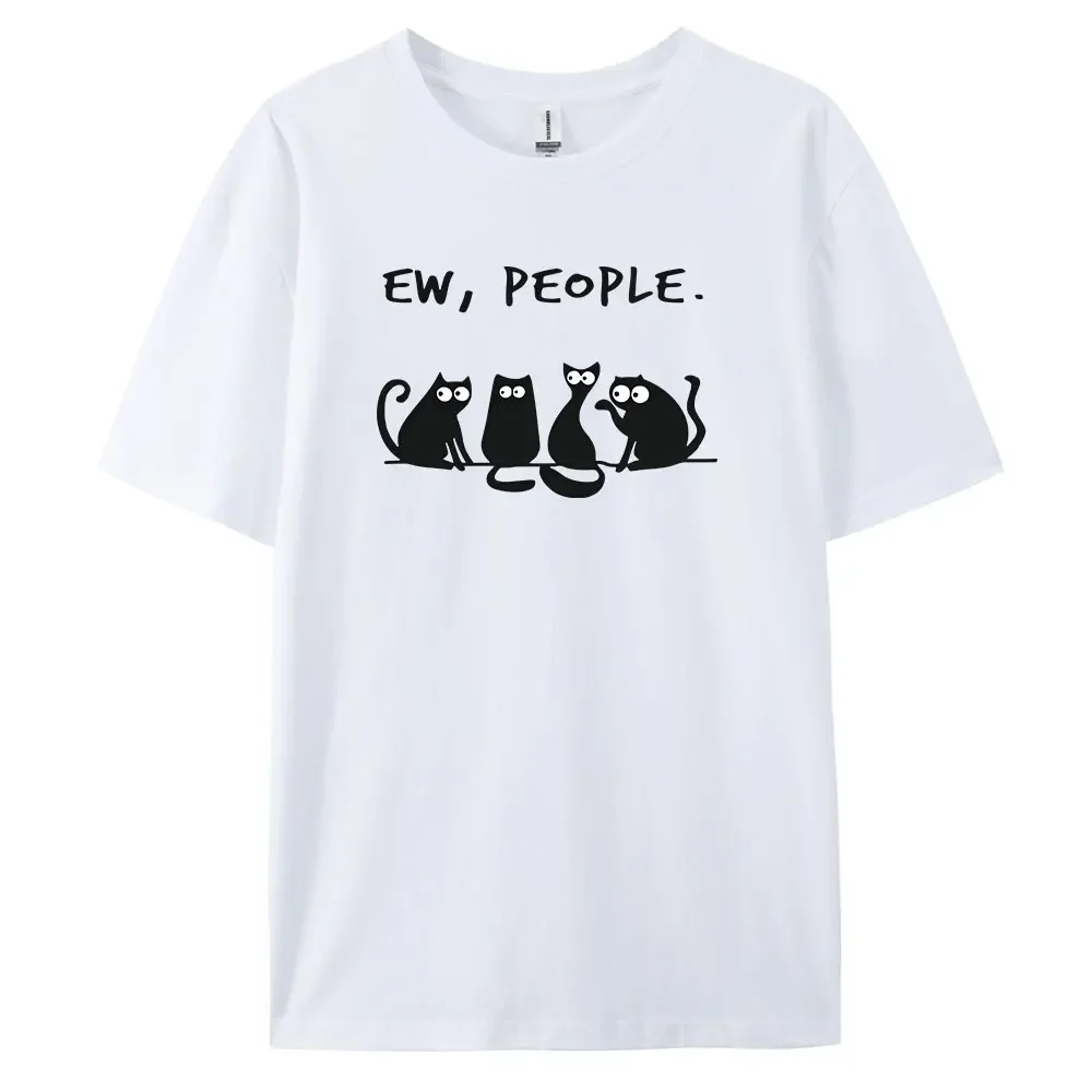 

EwPeople Casual Men's Cotton T-Shirt with Cartoon Prints, Short Sleeve Tee