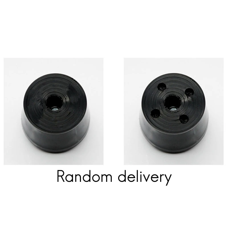 NEW-PU Rubber Roller Skate Toe Stoppers 1 Pair With Screws,Double Row Skate Brake Head,Four-Wheel Roller Skate Brake