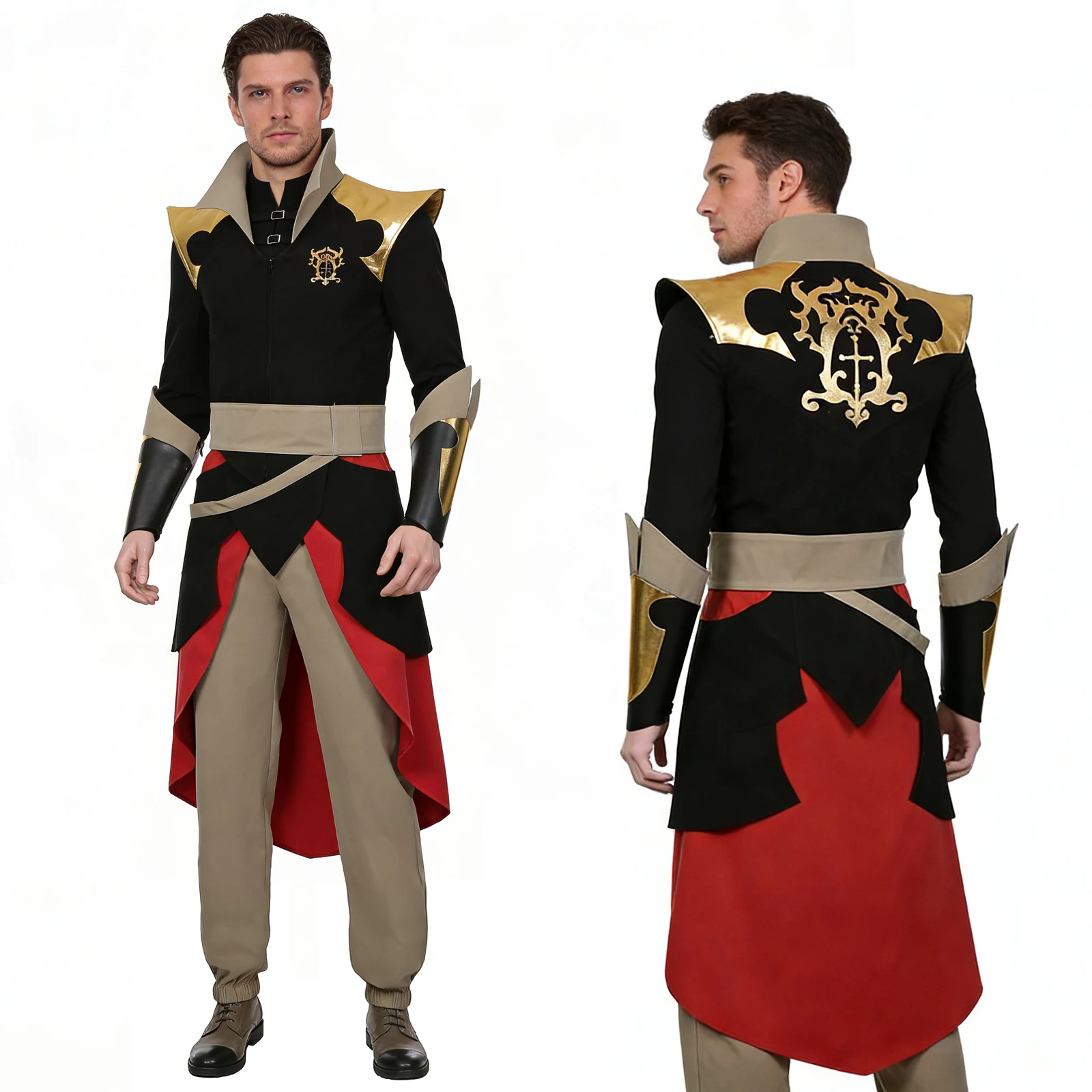 Disfraz de Trevor Belmondo para hombre, disfraz de vampiro Killer Ralph C, uniforme de Cosplay para Halloween
