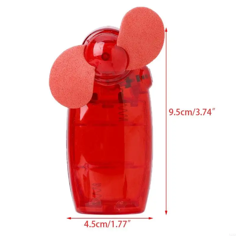 محمولة Mini Pocket Fan Cool Cool Hand Hand Battery Travel Holday Blower Cooler N58D