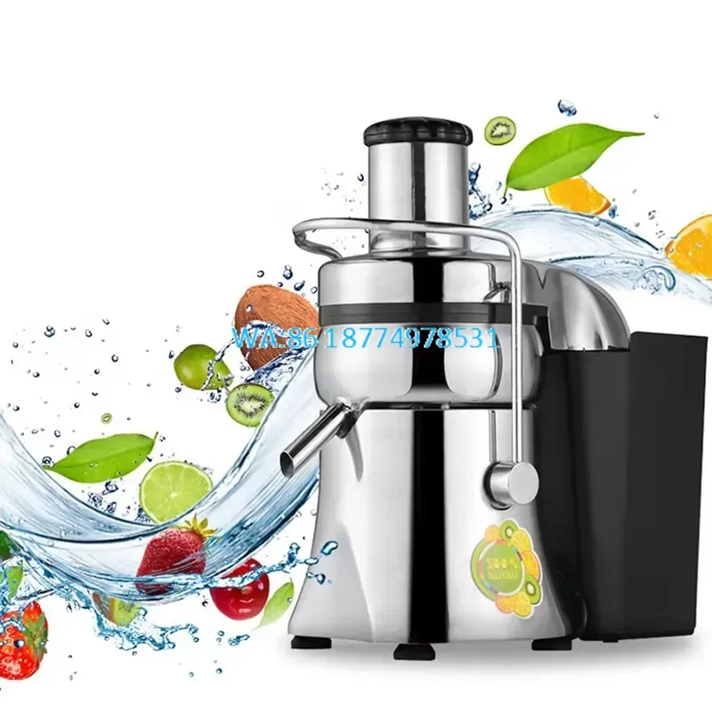 Wmwmnu 750W Automatic Mechanical Fruit Centrifugal Juice Maker Smoothie Home Blender Juicer