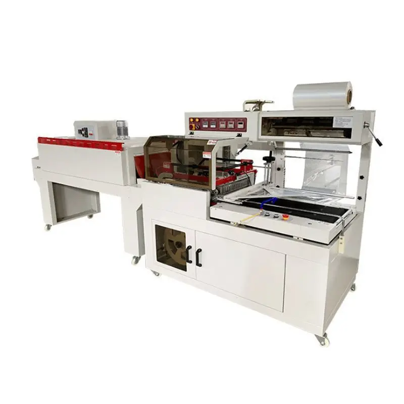 Automatic Heat Shrinkable Plastic Packaging Machine Multi-Function Bag Sealing Film Sealing and Cutting Shrink Wrap Machine