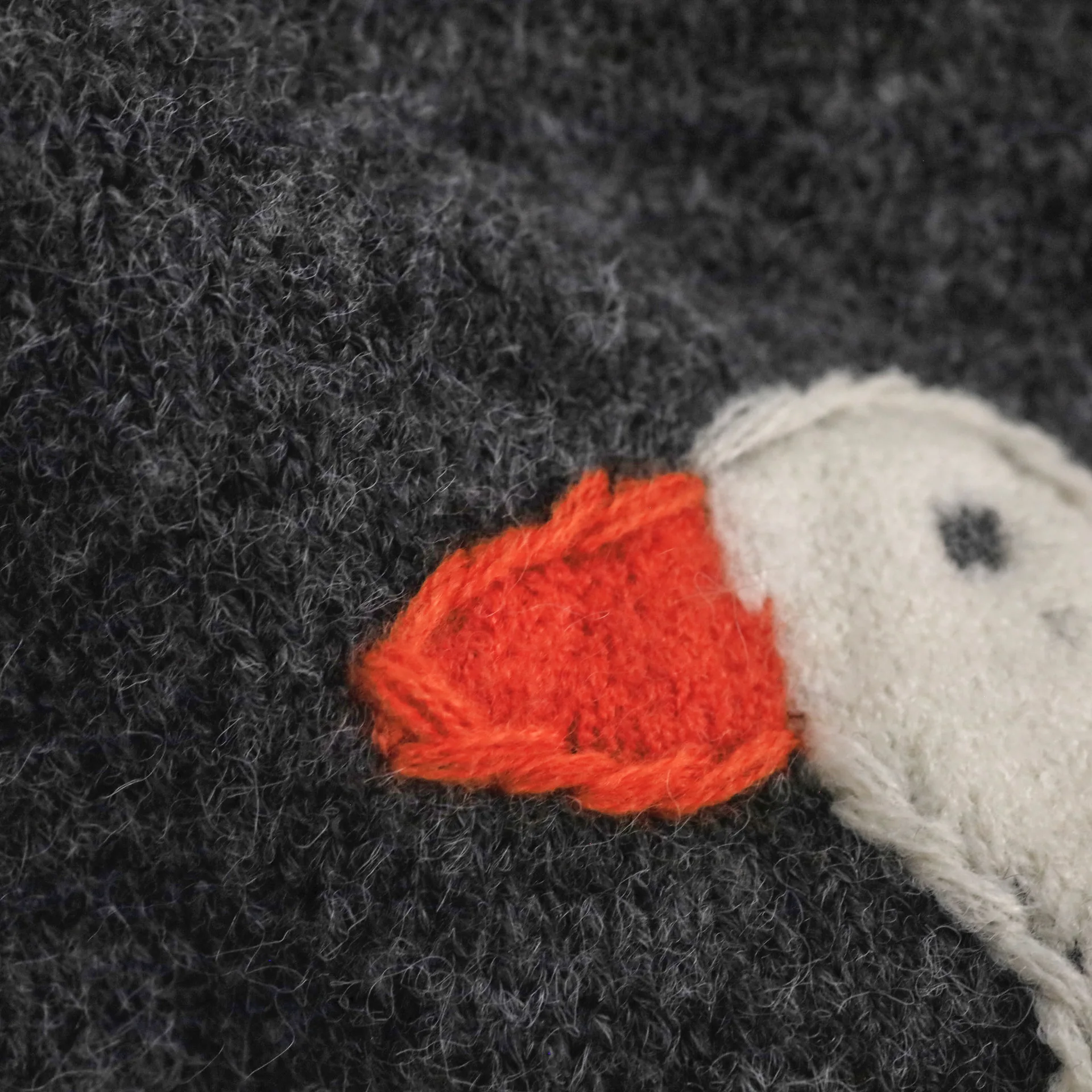 Herbst Neue Kinder Pullover Rollkragen Mädchen Strickwaren Nette Ente Gestickte Jungen Stricken Pullover Kinder Kleidung – Detail 7