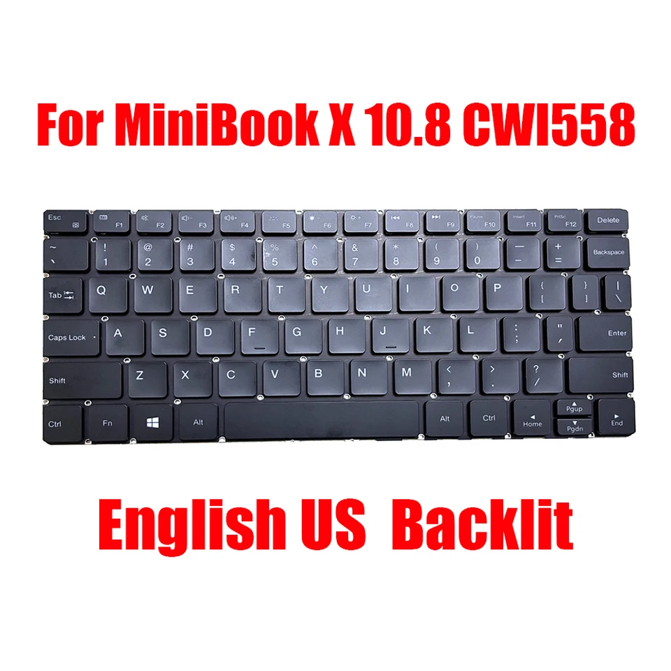 Laptop Keyboard For Chuwi For MiniBook X CWI558 English US Black