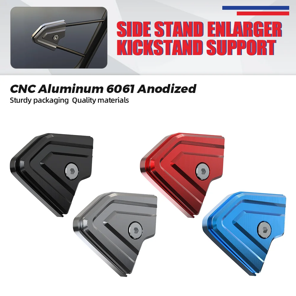 

Side Brace Assist For CFMOTO 250SR 250NK 150NK 2018 -2020 2021 2022 2023 Side Stand Extension Pad & Support Kickstand Auxiliary