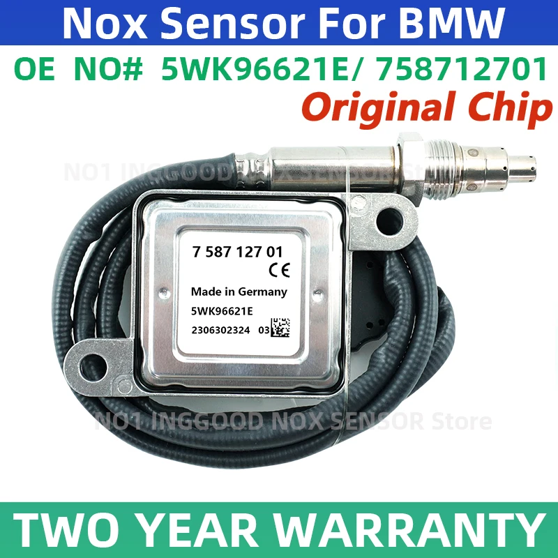 758712701 5WK96621 5WK96621E Original New Nitrogen Oxide Sensor Nox Sensor for 12V BMW 1 3 Series E81 E87 LCI E90 E91 E92 E93