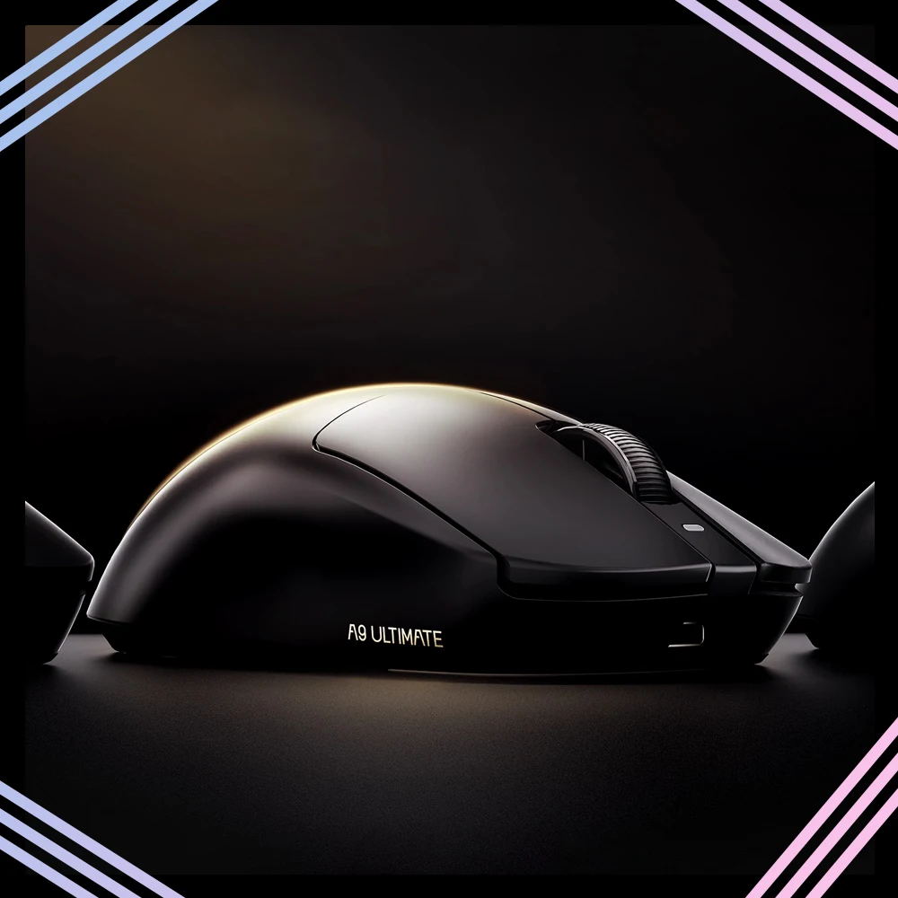 ATK A9 Ultimate Mouse Dual Mode Wireless Mouse 8000Hz Polling Rate Paw3950/Paw3395 Gaming Mice Lightweight PC Accessories