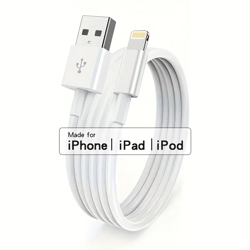 Certyfikowany MFi 1 szt. / 3 szt. Kabel USB A do Lightning do ładowania z TPE, kompatybilny z ładowarkami iPhone, do iPhone 14 13 12 11 Pro Max — zdjęcie 2