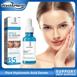 Pure Hyaluronic Acid Serum For Face Anti Wri-nkle Firming Lifting Fine Lines Moisturizing Nourishing Pore Shrink Hyalu B5 Serum