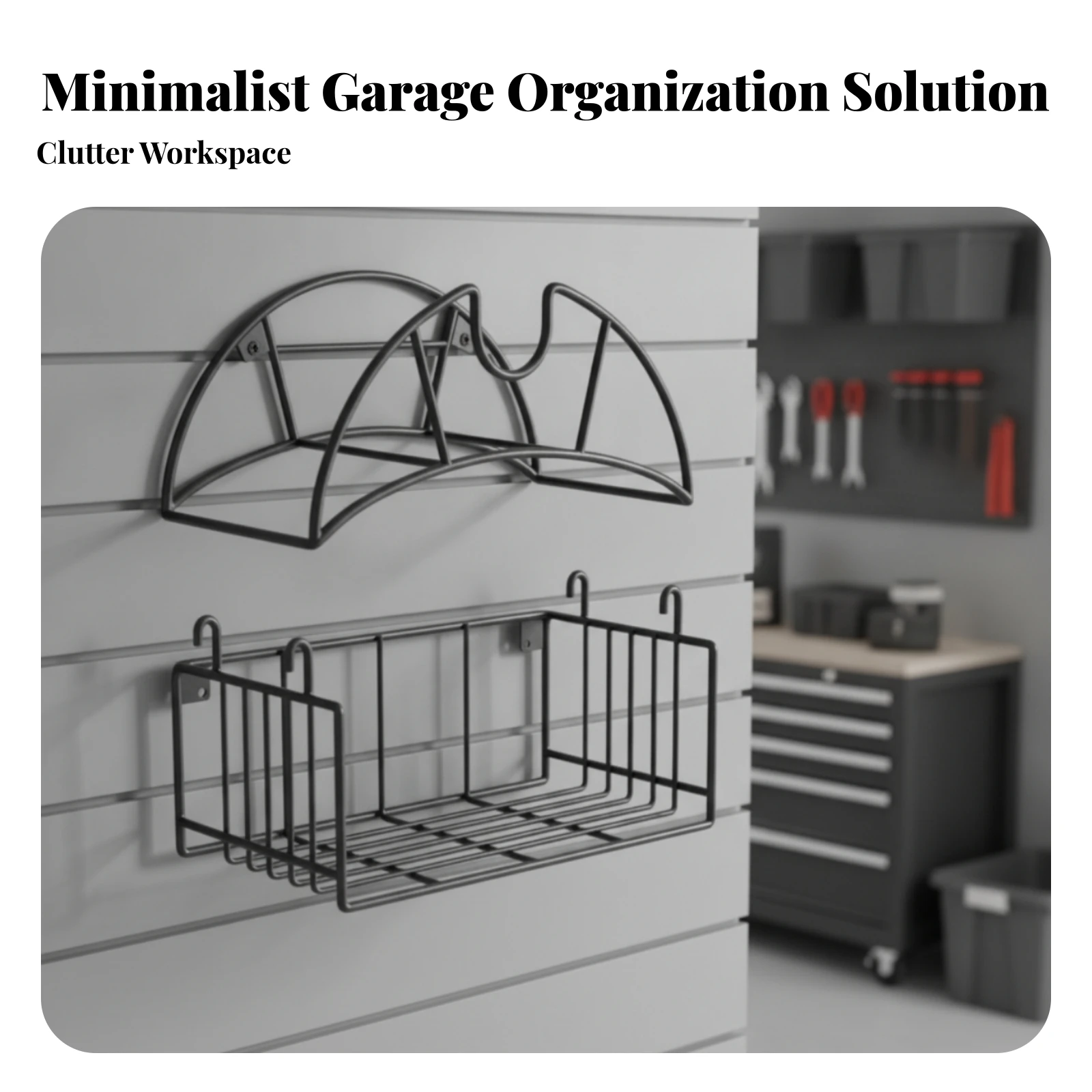 Hose Holder with Basket Weatherproof Garden Hose Hanger with Organizer Tangle-Tangle-Free Long-Lasting for Gardeners, Yard