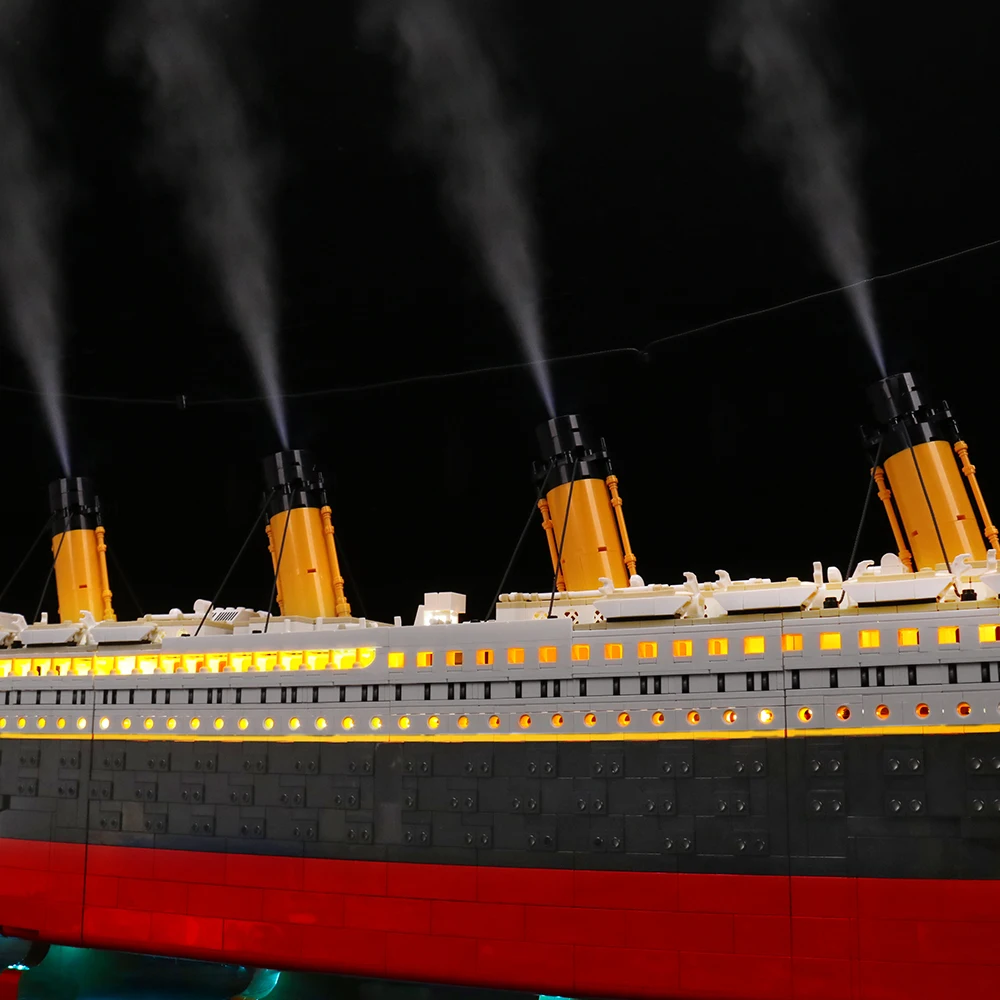 Vonado LED Lighting Set for 10294 Titanic Collectible Mold Ship Toy Light Kit, Not Included the Building Block Model