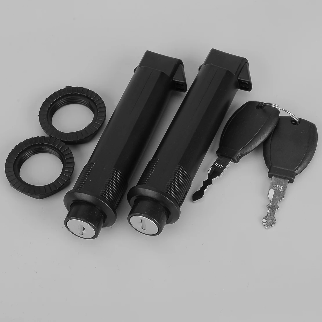 Motorcycle Locks with 2 Keys Set Replacement for Scooter Electromobile Hard Saddlebags Universal