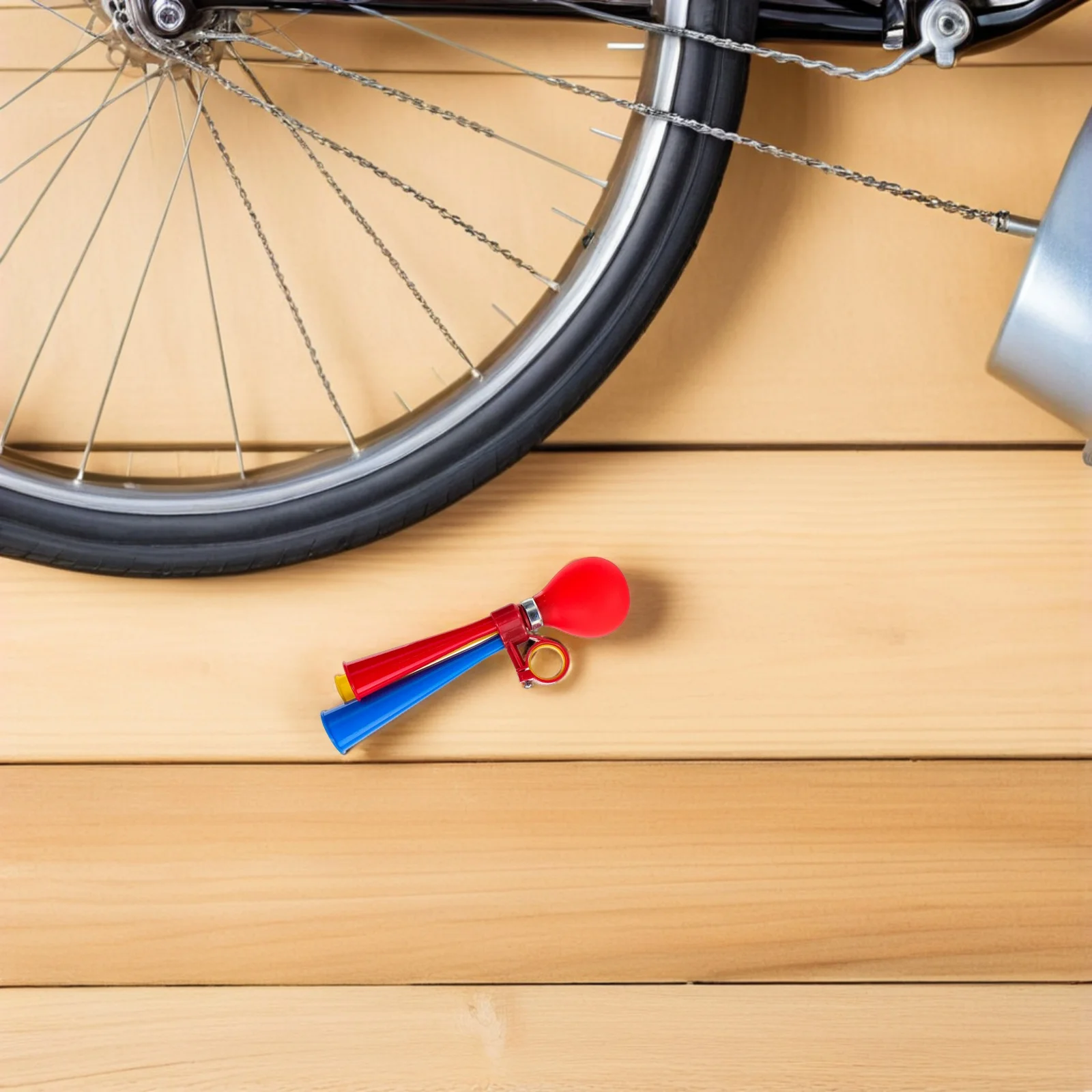 

3pcs Bicycle Air Horns Loud Manual Bike Horn For Adults Teenagers Durable Cycling Warning Outdoor Riding Safety Accessory