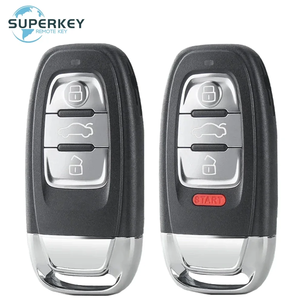 SUPERKEY Keyless Smart Key For For Audi 2010 2011 2012 2013 2014 2017 2018A4 A5 A6 A7 S5 315/433/868 Mhz 4G0959754J 8T0959754K/F