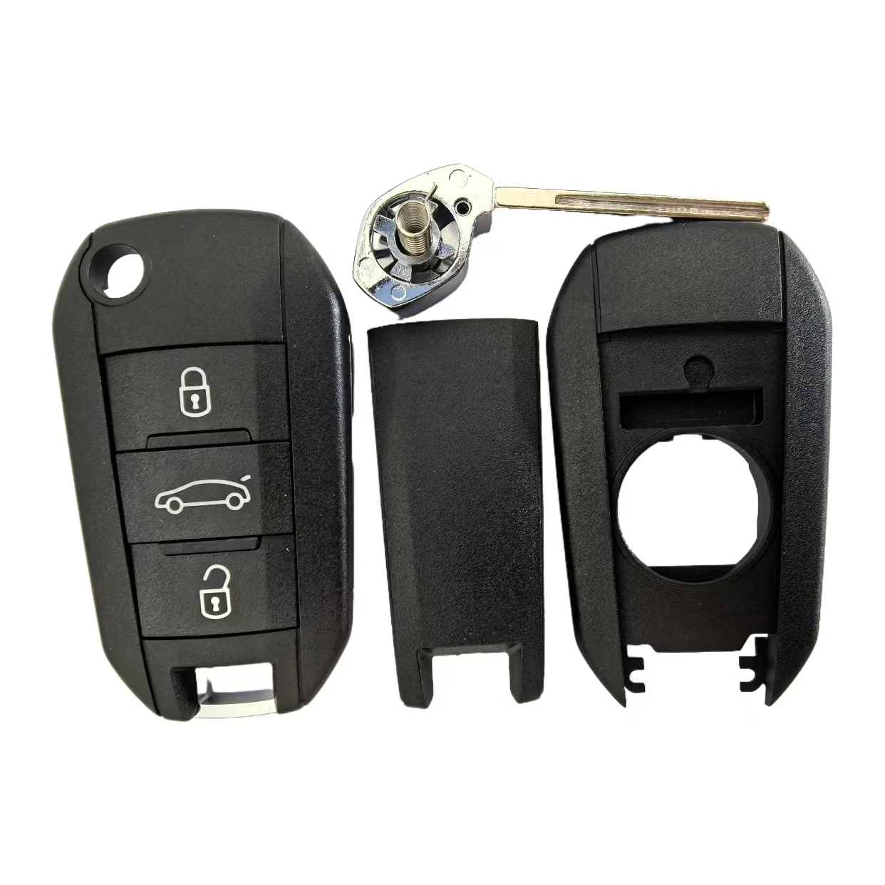 Jingxin 2/3BT HU83/VA2 Klinge Fernbedienungs-Klappschlüsselgehäuse für Peugeot 208 301 308 508 2008 3008 5008 für Citroen C3 C4 C4L – Detail 6