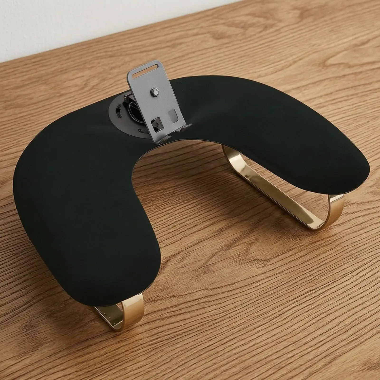 Adjustable Manicure Armrest Chair with Phone Mount for Nail Designs and Salon Nail Art Station 4