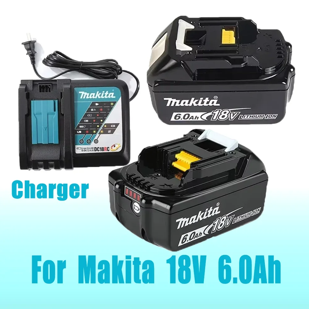 3C certified 18V Makita 2Ah/3Ah/6Ah/5Ah battery for replacing 18V Makita Power Tools BL1830B BL1850B BL1860B BL1815 battery