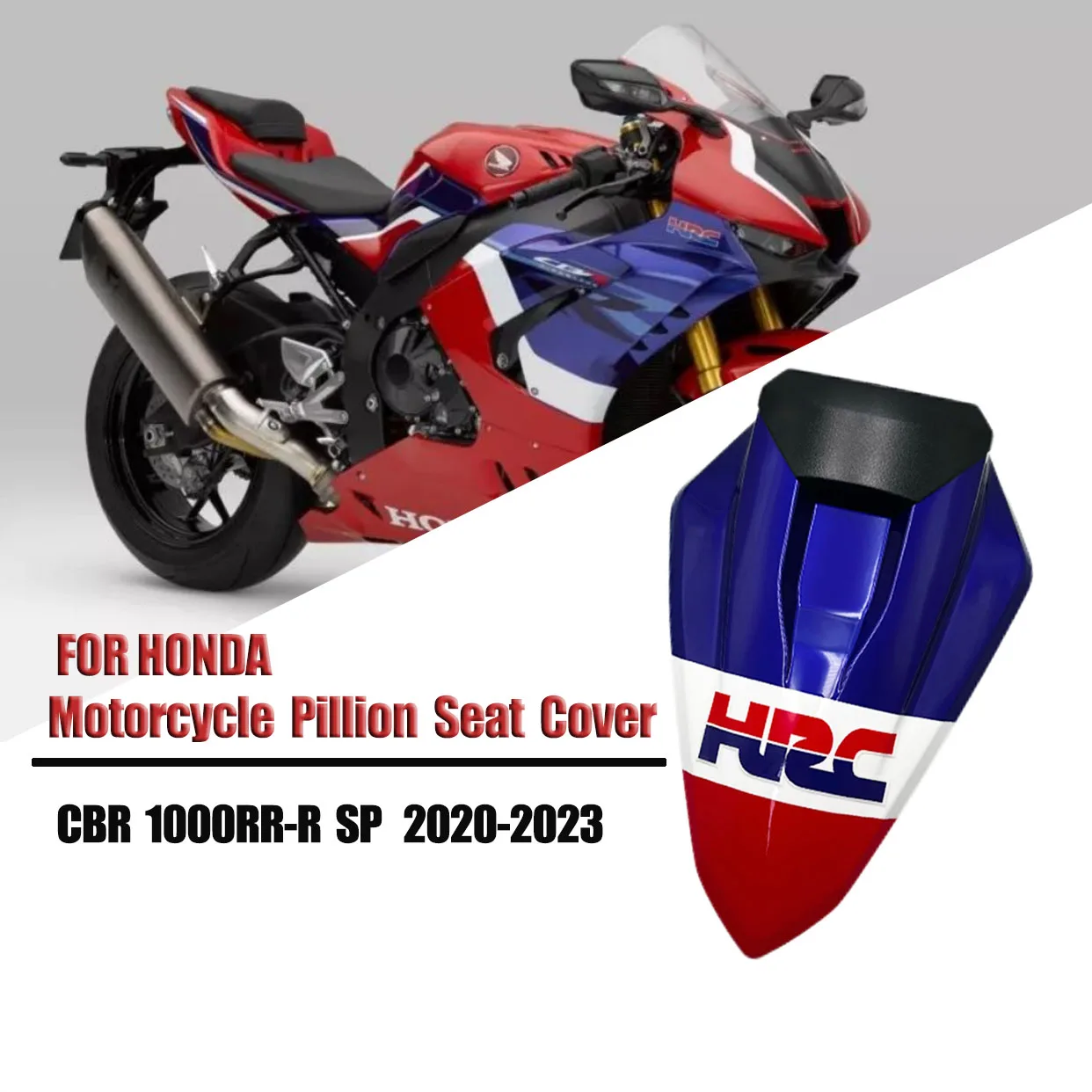 

Honda CBR 1000 RR-R 2020-2023 Rear Passenger Rear Seat Cover Fairing Custom Fit for CBR1000RR-R CBR1000RR-R CBR 1000RR-R