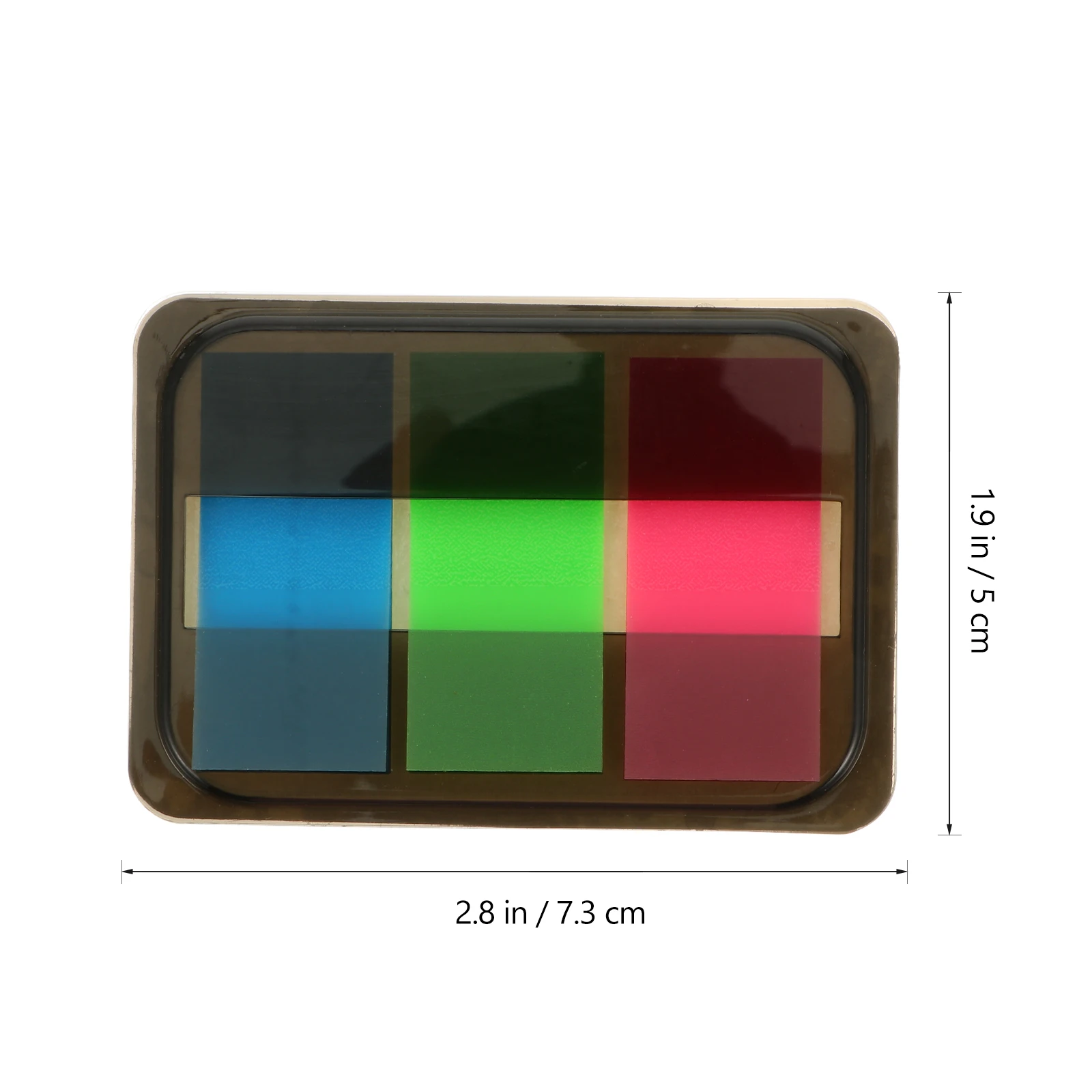 

5 Boxes Sticky Memo Pads Fluorescent Self-Adhesive Notes Index Tabs for Office Planner Books Reminder Label Stickers