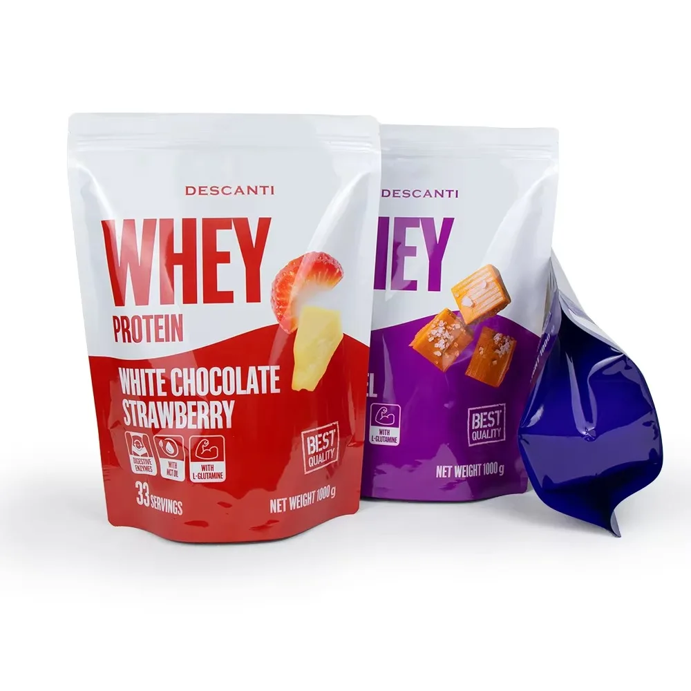 

Многоразовый влагостойкий мешок для протеиновой пудры с принтом нестандартного размера | Застежка-молния | Упаковка стоячей сумки